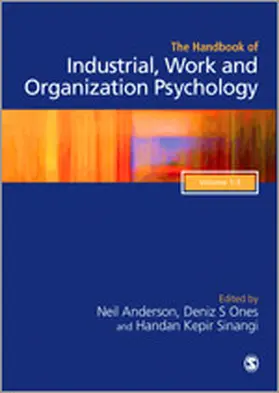 Ones / Anderson / Viswesvaran |  The SAGE Handbook of Industrial, Work & Organizational Psychology, 3v | Buch |  Sack Fachmedien