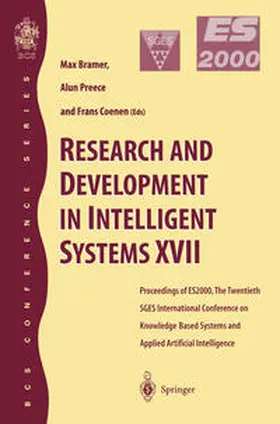 Preece / Coenen | Research and Development in Intelligent Systems XVII | E-Book | sack.de