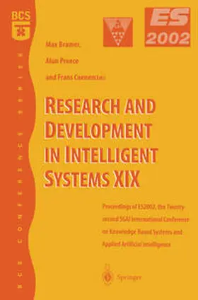 Preece / Coenen | Research and Development in Intelligent Systems XIX | E-Book | sack.de