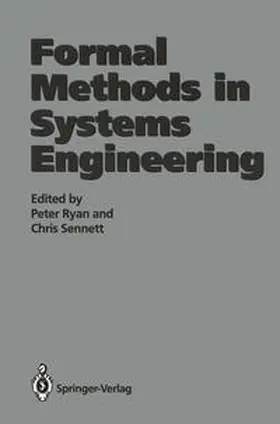 Ryan / Sennett |  Formal Methods in Systems Engineering | eBook | Sack Fachmedien