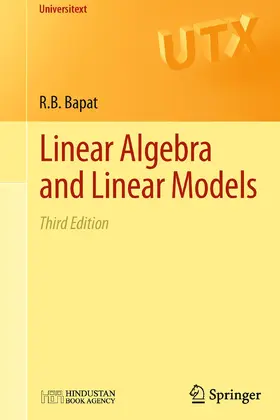 Bapat |  Linear Algebra and Linear Models | Buch |  Sack Fachmedien