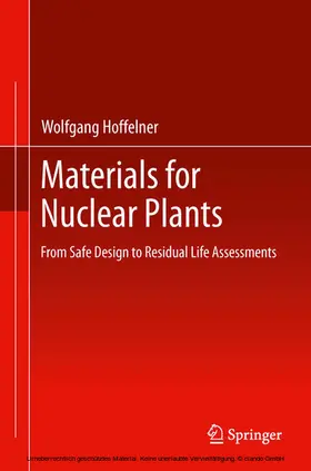 Hoffelner |  Materials for Nuclear Plants | eBook | Sack Fachmedien