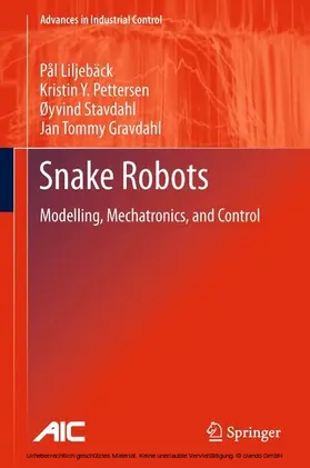 Liljebäck / Pettersen / Stavdahl |  Snake Robots | eBook | Sack Fachmedien