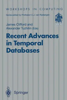 Clifford / Tuzhilin |  Recent Advances in Temporal Databases | eBook | Sack Fachmedien