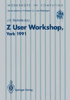 Nicholls |  Z User Workshop, York 1991 | eBook | Sack Fachmedien