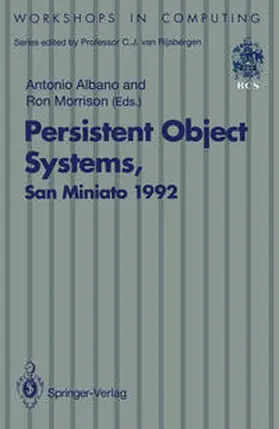 Albano / Morrison |  Persistent Object Systems | eBook | Sack Fachmedien