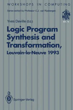 Deville |  Logic Program Synthesis and Transformation | eBook | Sack Fachmedien