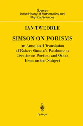 Tweddle |  Simson on Porisms | eBook | Sack Fachmedien