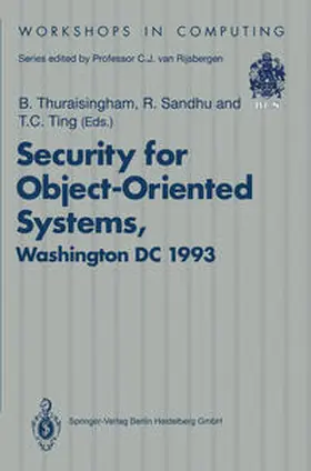Thuraisingham / Sandhu / Ting | Security for Object-Oriented Systems | E-Book | sack.de