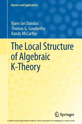 Dundas / Goodwillie / McCarthy |  The Local Structure of Algebraic K-Theory | eBook | Sack Fachmedien