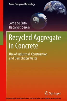 de Brito / Saikia | Recycled Aggregate in Concrete | E-Book | sack.de