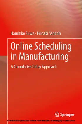Suwa / Sandoh | Online Scheduling in Manufacturing | E-Book | sack.de