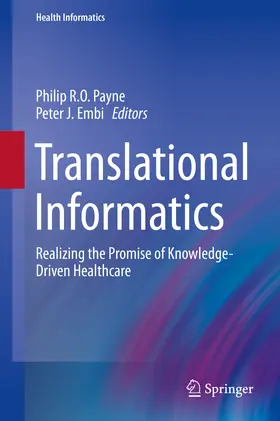 Payne / Embi |  Translational Informatics | eBook | Sack Fachmedien