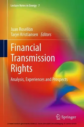 Rosellón / Kristiansen |  Financial Transmission Rights | eBook | Sack Fachmedien
