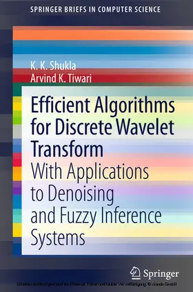 Shukla / Tiwari |  Efficient Algorithms for Discrete Wavelet Transform | eBook | Sack Fachmedien