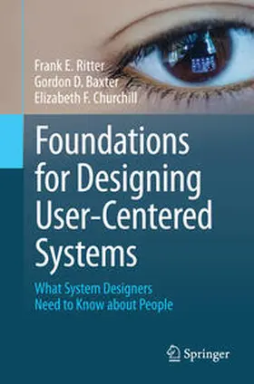 Ritter / Churchill / Baxter |  Foundations for Designing User-Centered Systems | Buch |  Sack Fachmedien