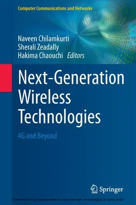 Chilamkurti / Zeadally / Chaouchi |  Next-Generation Wireless Technologies | eBook | Sack Fachmedien