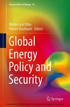 Leal Filho / Voudouris |  Global Energy Policy and Security | eBook | Sack Fachmedien