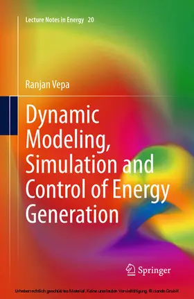 Vepa |  Dynamic Modeling, Simulation and Control of Energy Generation | eBook | Sack Fachmedien