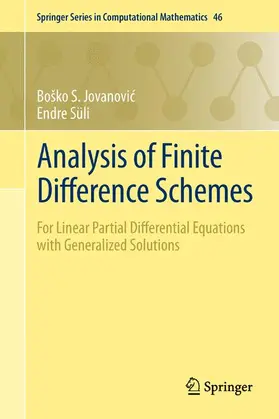 Süli / Jovanovic / Jovanovic |  Analysis of Finite Difference Schemes | Buch |  Sack Fachmedien