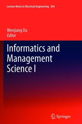 Du |  Informatics and Management Science I | Buch |  Sack Fachmedien