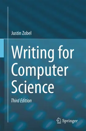 Zobel | Writing for Computer Science | E-Book | www2.sack.de