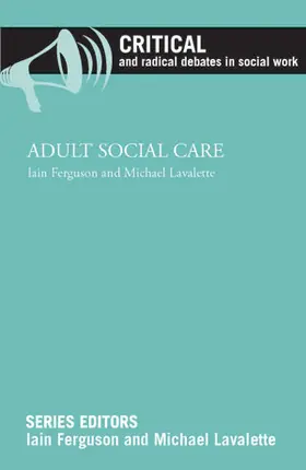 Ferguson / Lavalette |  Adult Social Care | eBook | Sack Fachmedien