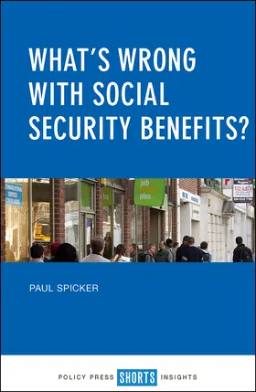 Spicker |  What’s Wrong with Social Security Benefits? | eBook | Sack Fachmedien