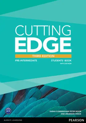 Cunningham / Moor / Crace |  Cutting Edge 3rd Edition Pre-Intermediate Students' Book and DVD Pack | Buch |  Sack Fachmedien