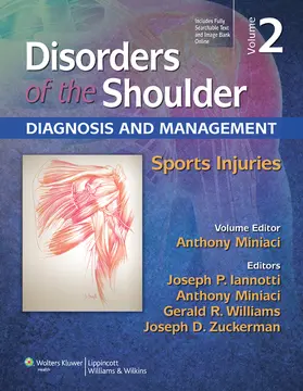 Miniaci |  Disorders of the Shoulder: Sports Injuries | Buch |  Sack Fachmedien