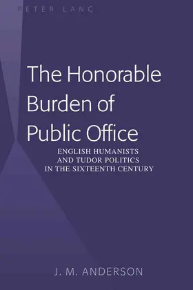 Anderson |  The Honorable Burden of Public Office | eBook | Sack Fachmedien