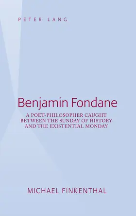 Finkenthal |  Benjamin Fondane | eBook | Sack Fachmedien