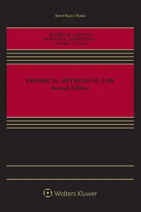 Lawless / Robbennolt / Ulen |  Empirical Methods in Law | Buch |  Sack Fachmedien