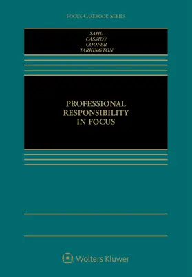 Sahl / Cassidy / Cooper |  Professional Responsibility in Focus | Buch |  Sack Fachmedien