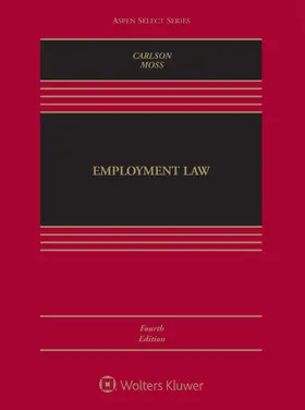 Carlson / Moss |  Employment Law | Buch |  Sack Fachmedien