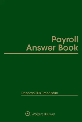 Timberlake |  Payroll Answer Book: 2018 Edition | Buch |  Sack Fachmedien