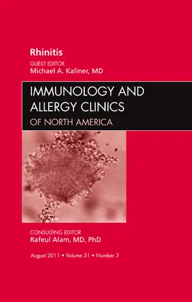 Kaliner |  Rhinitis, an Issue of Immunology and Allergy Clinics | Buch |  Sack Fachmedien