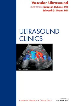 Rubens / Grant |  Vascular Ultrasound, an Issue of Ultrasound Clinics | Buch |  Sack Fachmedien