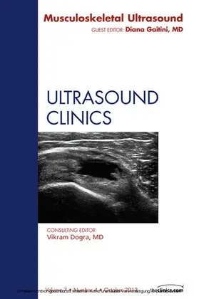 Gaitini |  Musculoskeletal Ultrasound, An Issue of Ultrasound Clinics | eBook | Sack Fachmedien