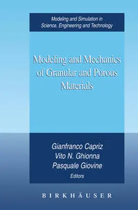 Capriz / Ghionna / Giovine | Modeling and Mechanics of Granular and Porous Materials | E-Book | sack.de