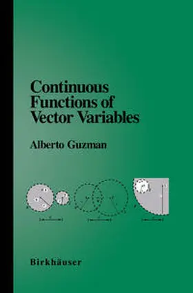 Guzman | Continuous Functions of Vector Variables | E-Book | sack.de