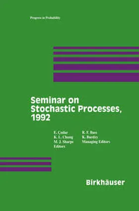 Cinlar / Chung / Sharpe | Seminar on Stochastic Processes, 1992 | E-Book | sack.de
