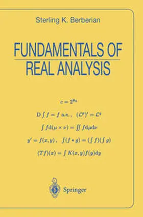 Berberian | Fundamentals of Real Analysis | E-Book | sack.de