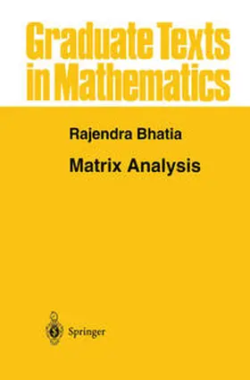 Bhatia | Matrix Analysis | E-Book | sack.de