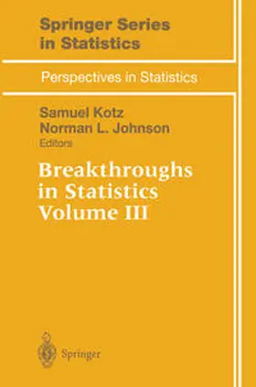 Kotz / Johnson |  Breakthroughs in Statistics | eBook | Sack Fachmedien