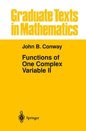 Conway | Functions of One Complex Variable II | E-Book | sack.de
