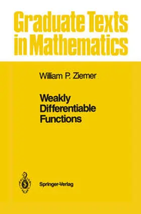 Ziemer | Weakly Differentiable Functions | E-Book | sack.de