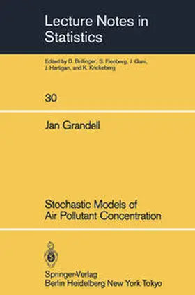 Grandell | Stochastic Models of Air Pollutant Concentration | E-Book | sack.de