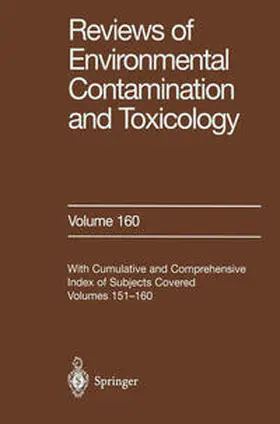 Ware |  Reviews of Environmental Contamination and Toxicology | eBook | Sack Fachmedien