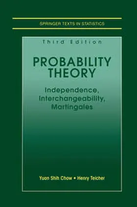 Chow / Teicher |  Probability Theory | eBook | Sack Fachmedien
